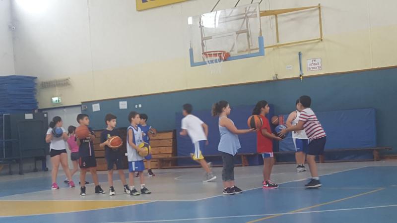 מחנה כדורסל - קיץ 2017
