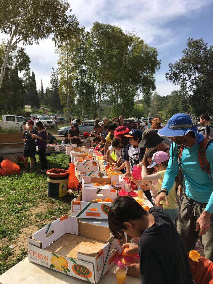 צעדת ט"ו בשבט 2018