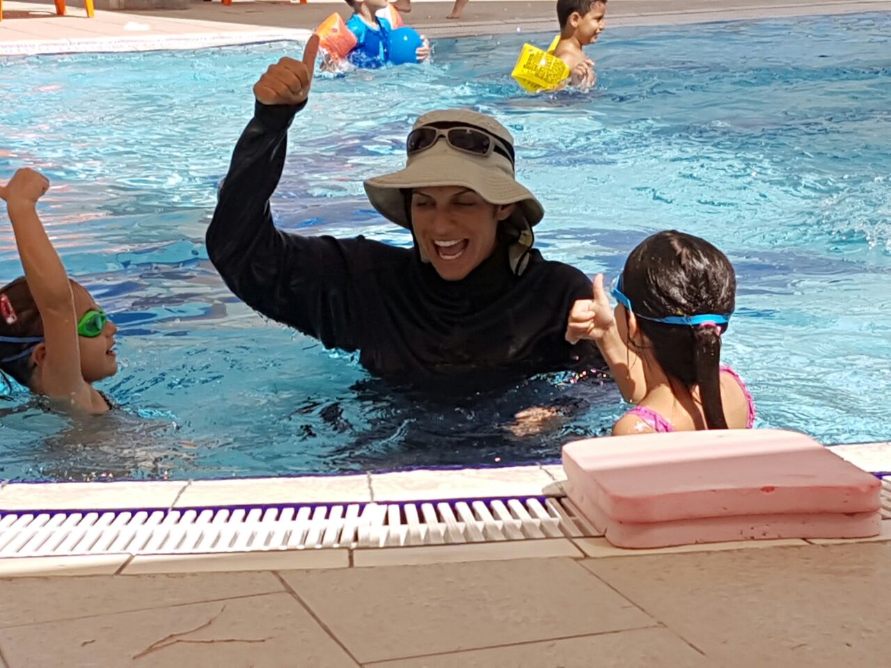 חוגי שחייה קיץ 2017