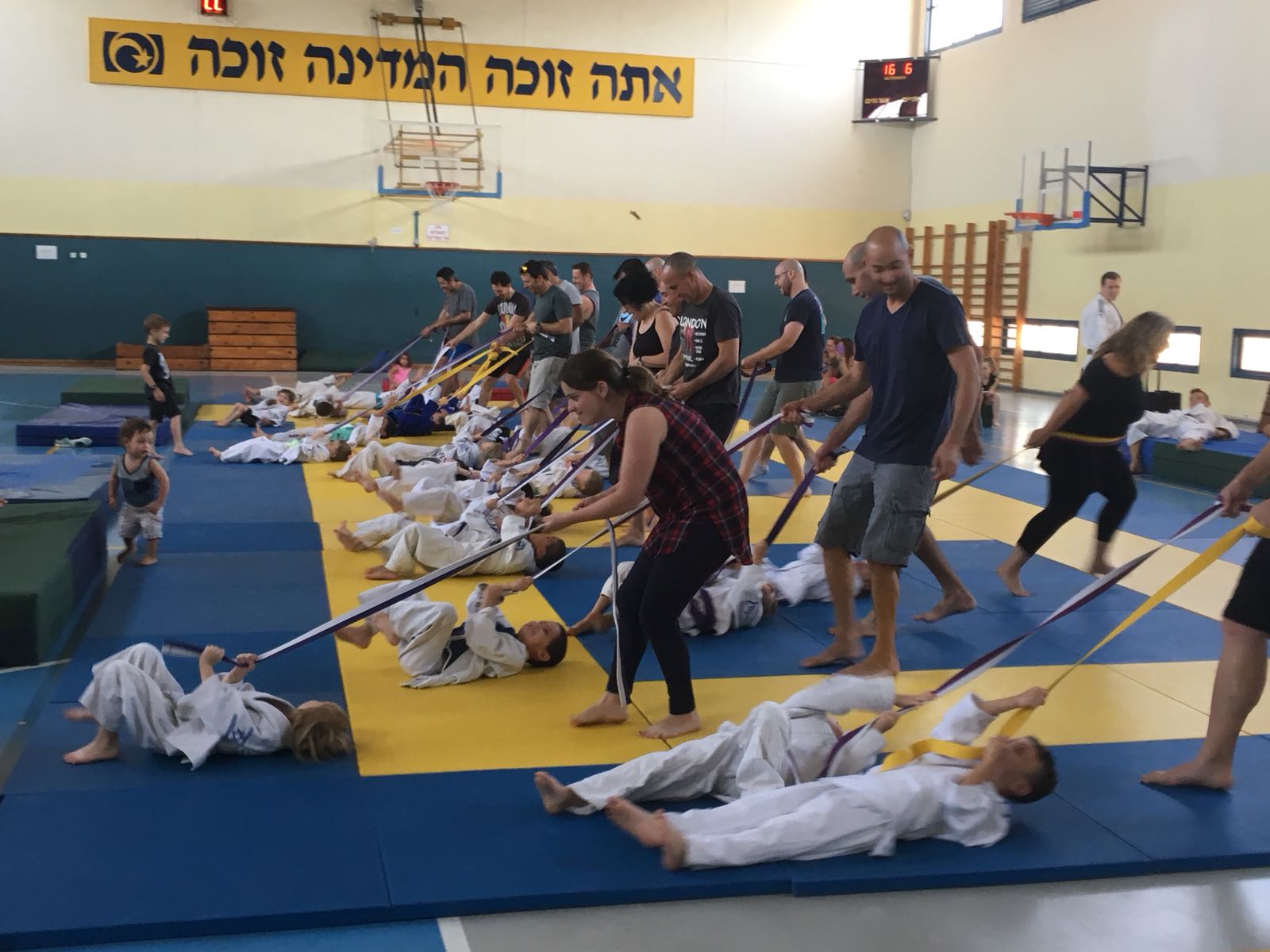 ג'ודו לקטנטנים-מופע סיום 2018