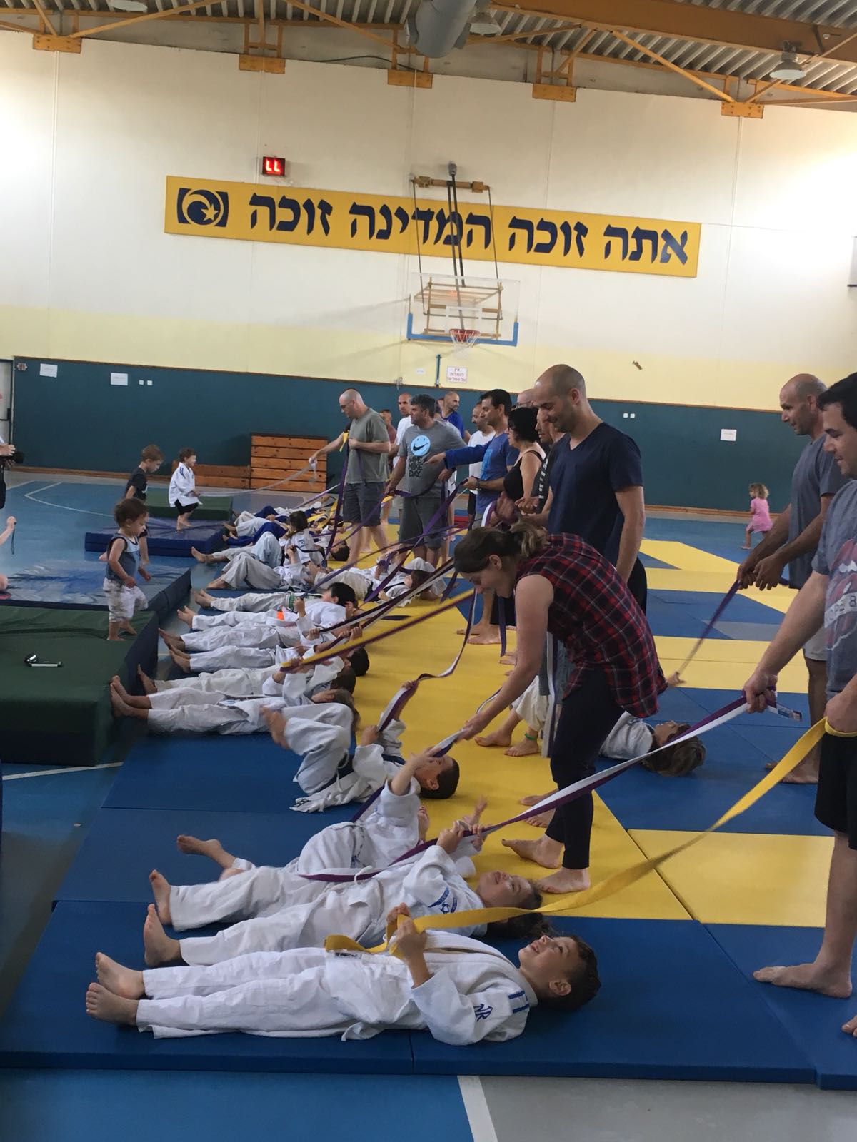 ג'ודו לקטנטנים-מופע סיום 2018